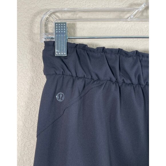 Lululemon Stretch High Rise Jogger Pants Style W5DQDS Black - Picture 8 of 10